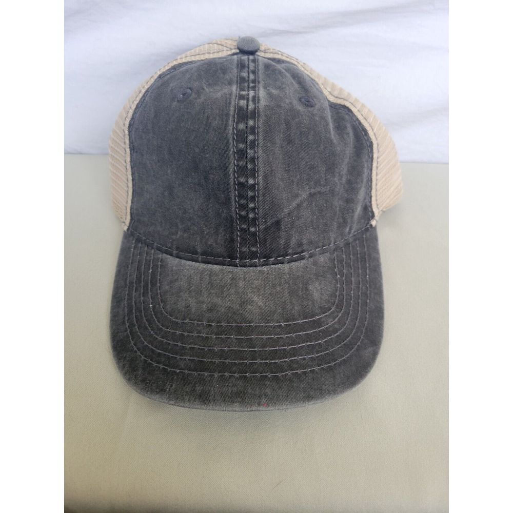 Black Soot Mesh Twill Cap - Lot Of 6 Brand New With Tags